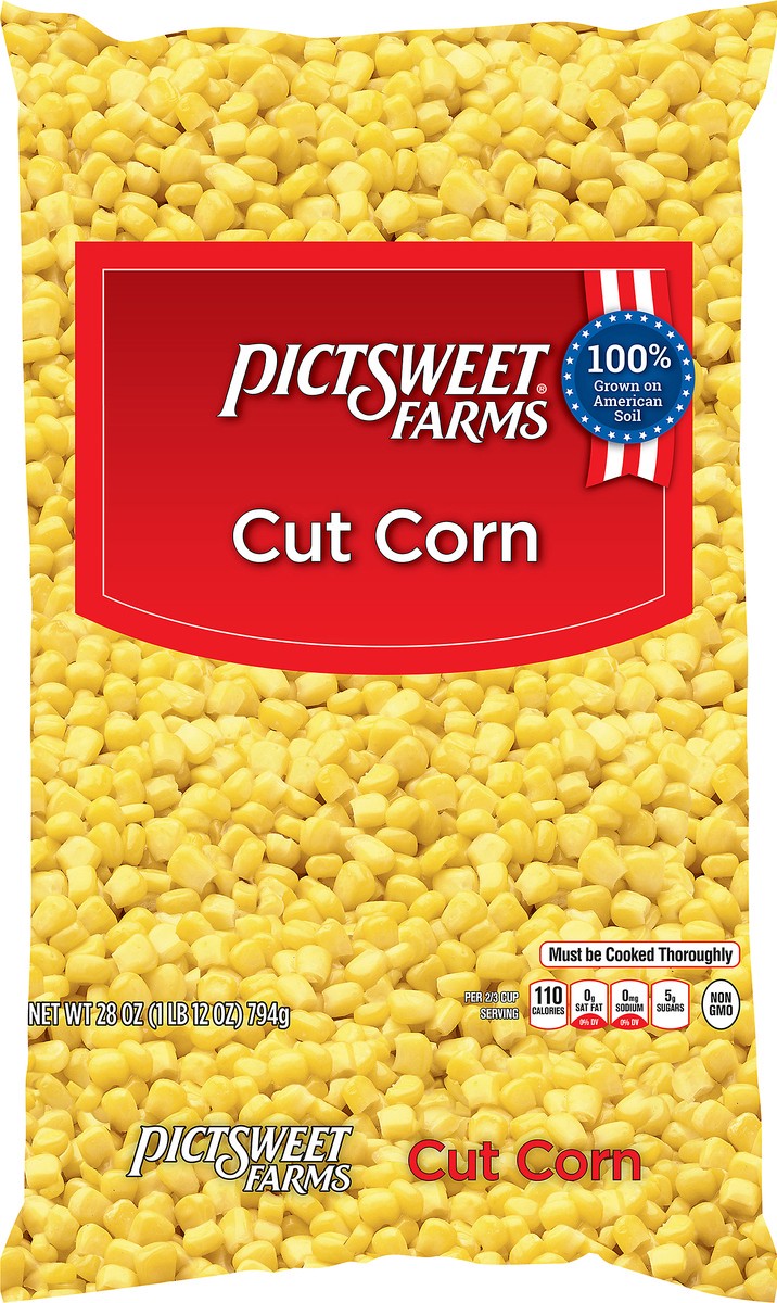 slide 4 of 7, Pictsweet Clear Cut Corn, 28 oz