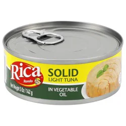 Rica Tuna Solid In Oil