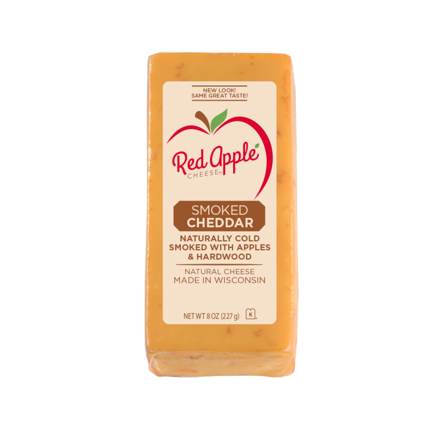 slide 1 of 1, Red Apple Smoked Cheddar Cheese, 8 Oz, 8 oz