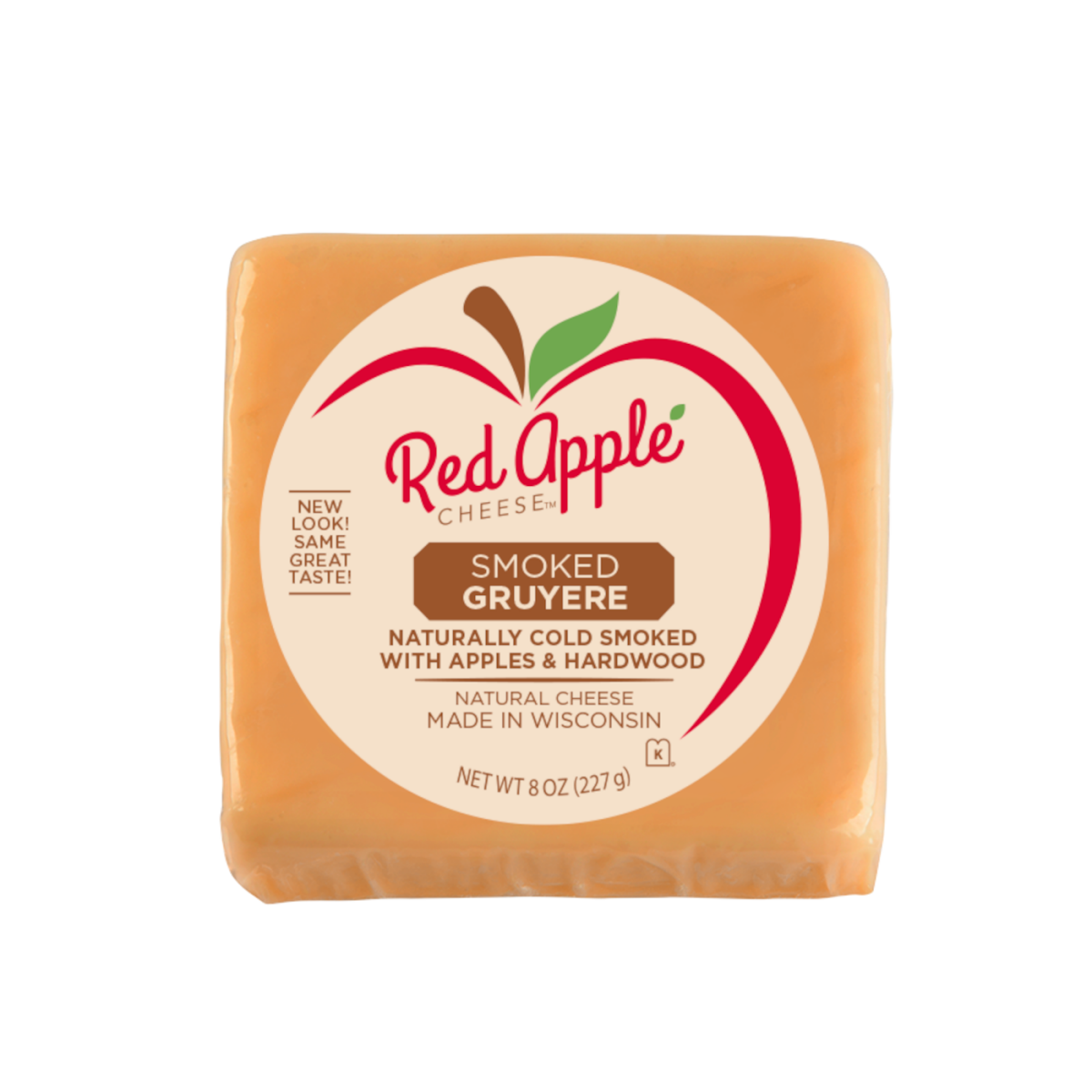 slide 1 of 5, Red Apple Smoked Gruyere Cheese, 8 oz, 8 oz