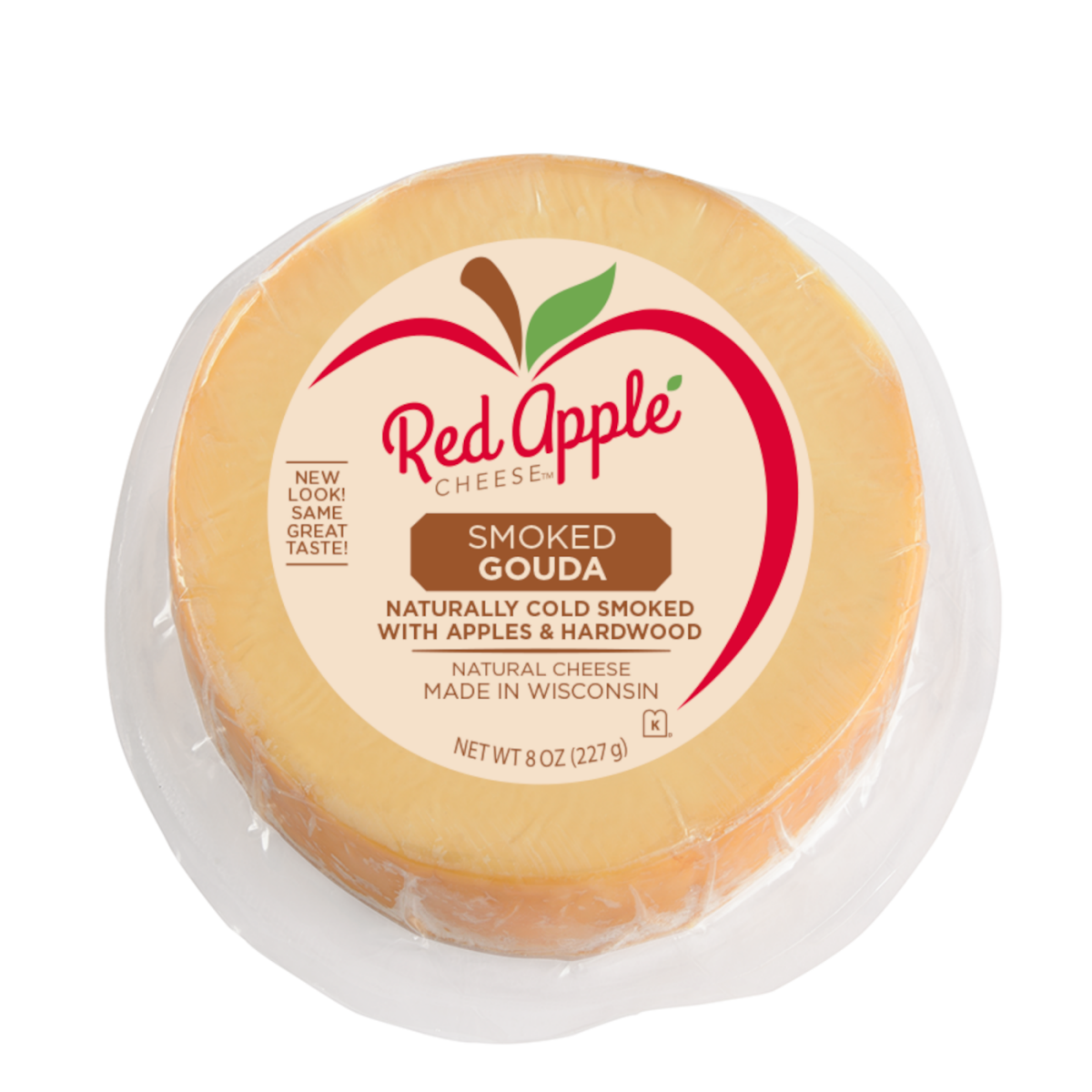 slide 1 of 1, Red Apple Smoked Gouda Cheese, 8 oz, 8 oz