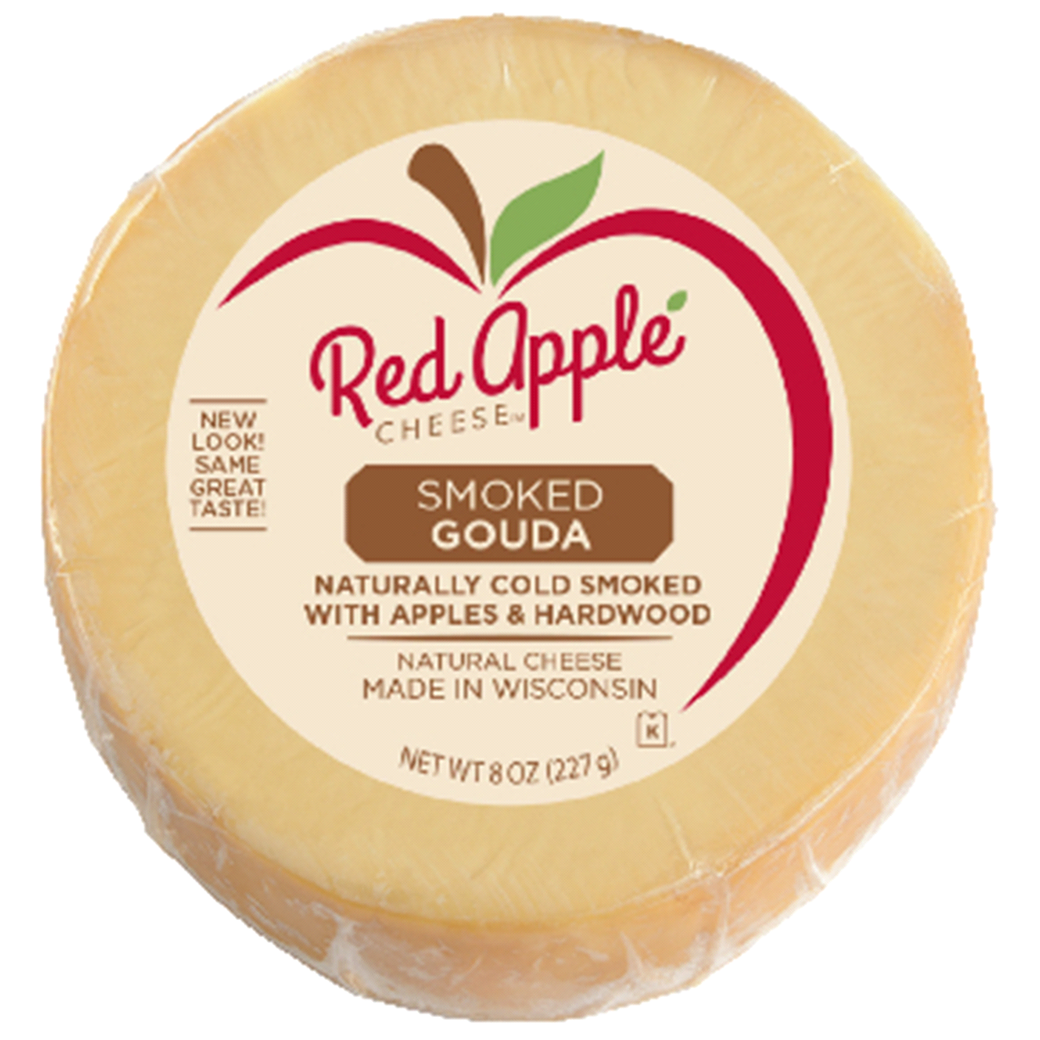 slide 1 of 1, Apple Smoked All Natural Gouda Cheese 8 oz, 8 oz