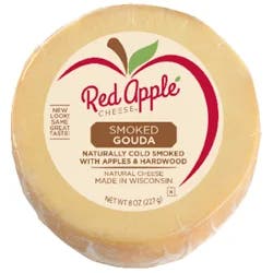 Red Apple Smoked Gouda Cheese, 8 Oz