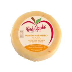 Red Apple Cheese Mango Habanero Gouda Cheese 8 oz