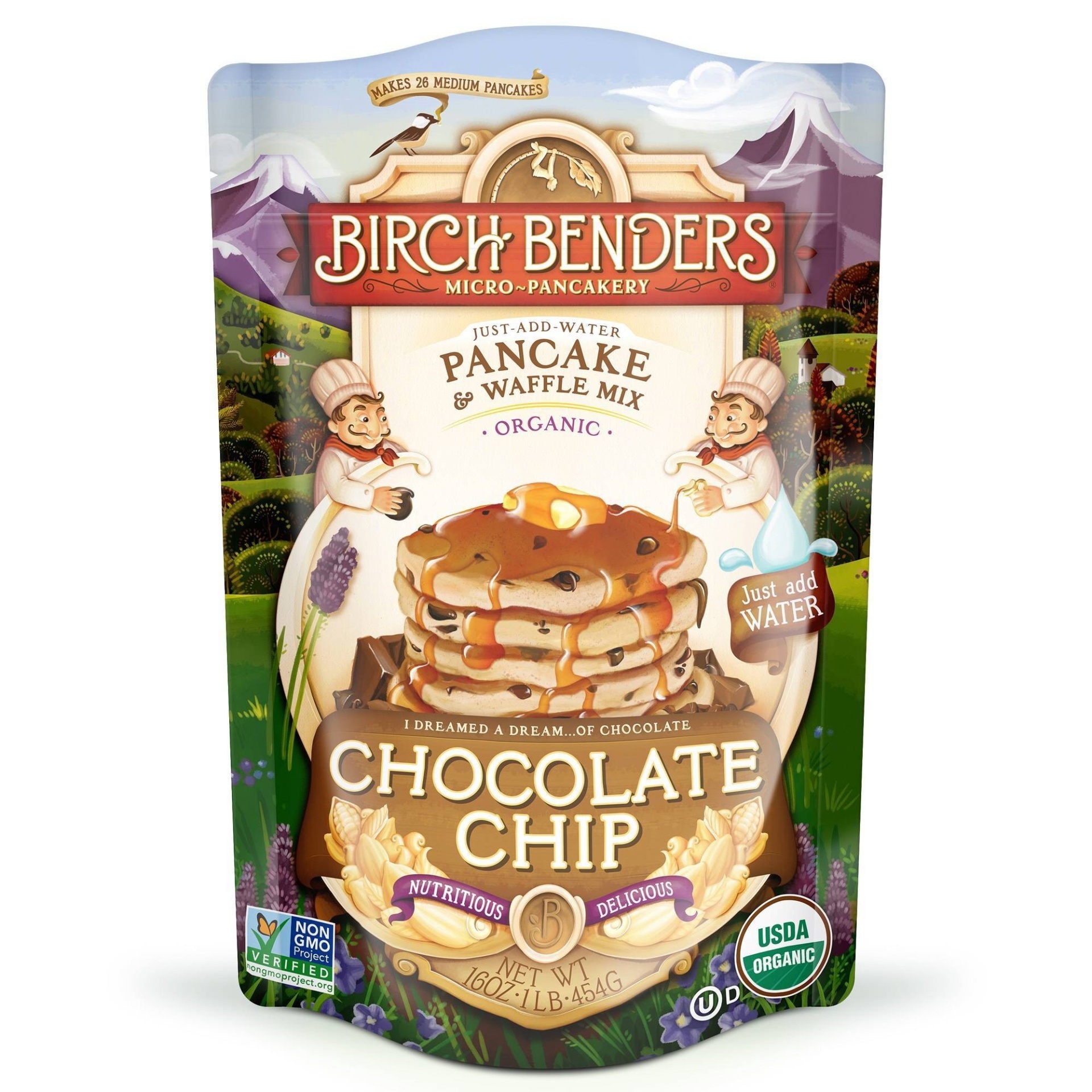 Birch Benders Chocolate Chip Pancake & Waffle Mix 16 oz | Shipt