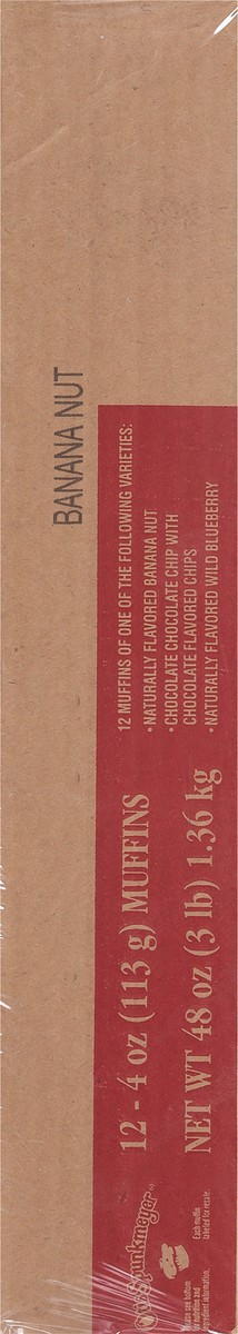 slide 11 of 13, Otis Spunkmeyer Banana Nut Muffins 12 - 4 oz ea, 12 ct