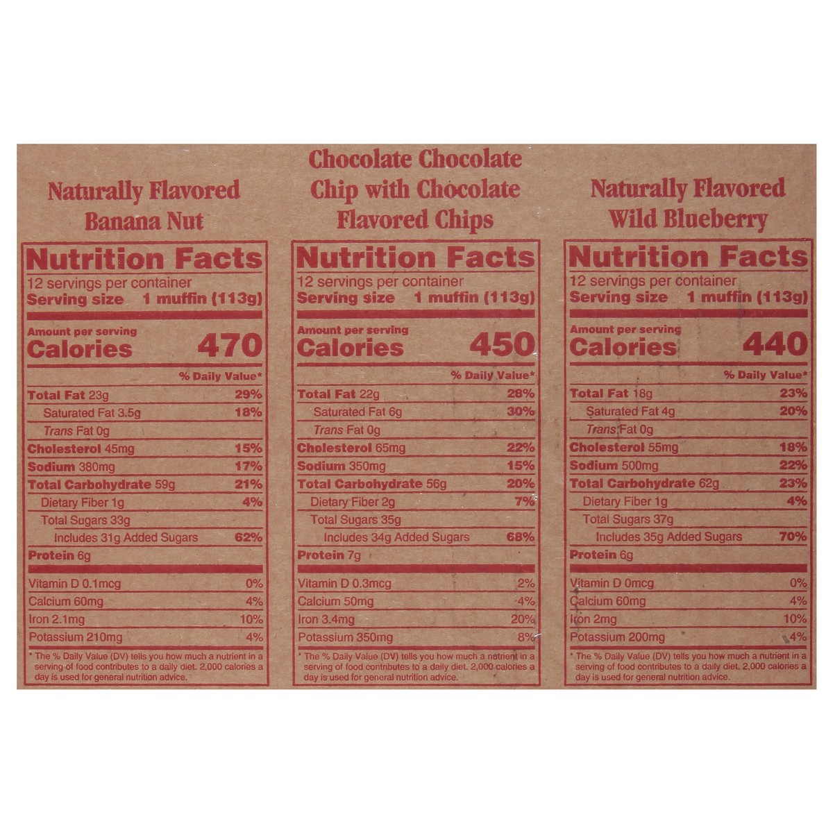 slide 8 of 13, Otis Spunkmeyer Banana Nut Muffins 12 - 4 oz ea, 12 ct