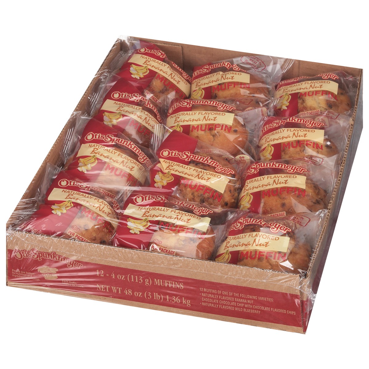 slide 12 of 13, Otis Spunkmeyer Banana Nut Muffins 12 - 4 oz ea, 12 ct