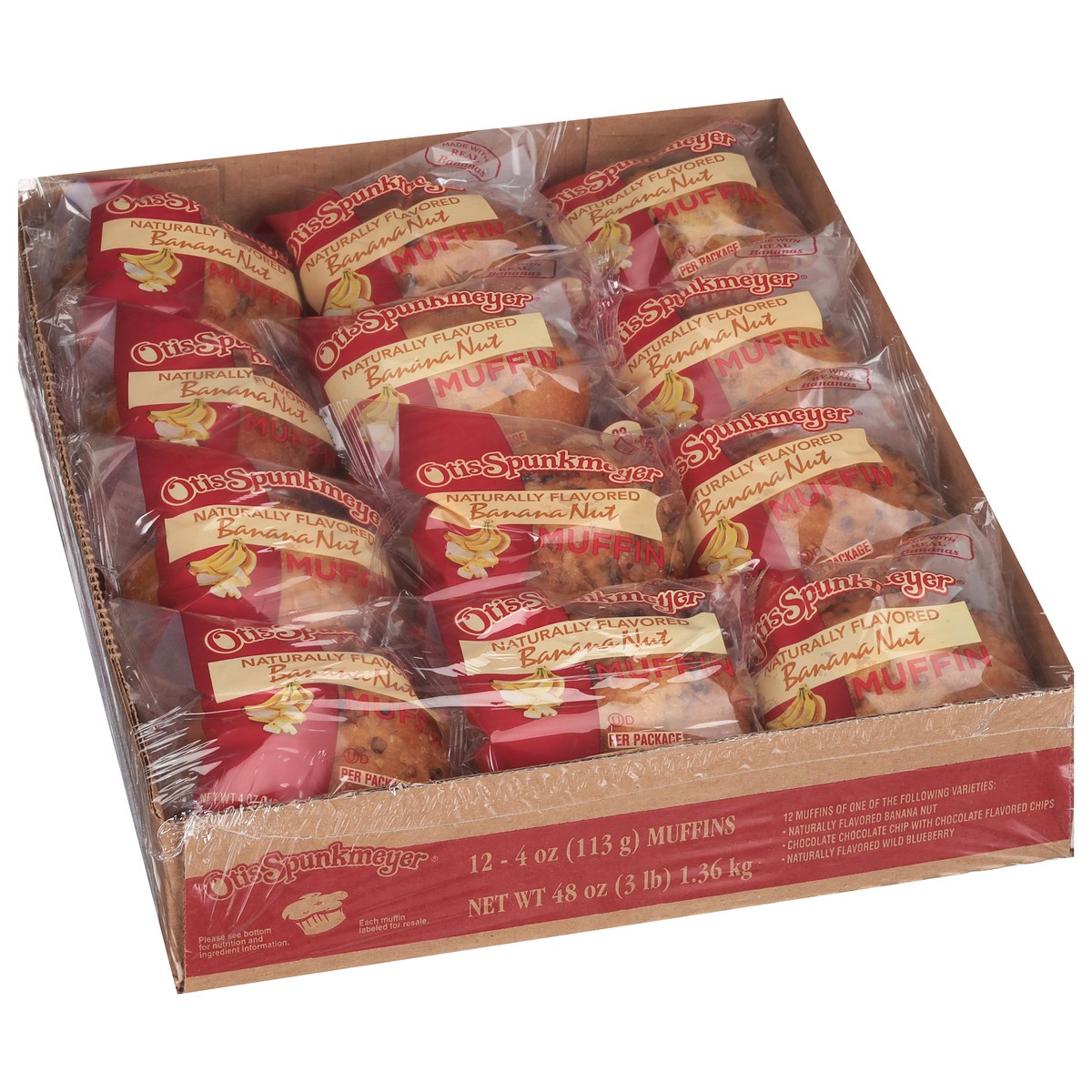 slide 6 of 13, Otis Spunkmeyer Banana Nut Muffins 12 - 4 oz ea, 12 ct