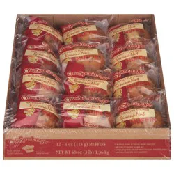 Otis Spunkmeyer Banana Nut Muffins 12 - 4 oz ea