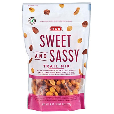 slide 1 of 1, H-E-B Select Ingredients Sweet & Sassy Trail Mix, 8 oz