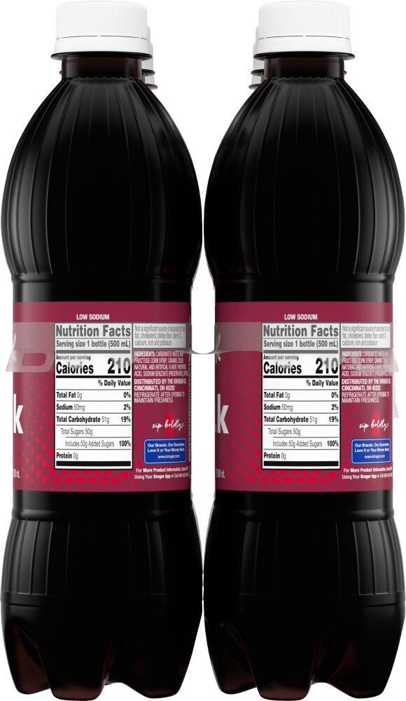 slide 2 of 4, Big K Dr. K Cola Soda Bottles, 6 ct; 16.9 fl oz