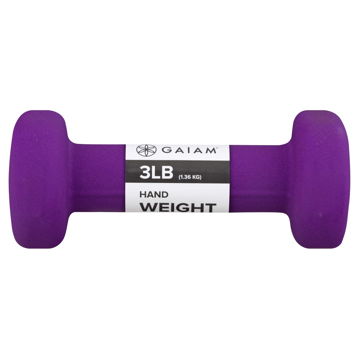 slide 1 of 1, Gaiam 3 Pound Hand Weight 1 ea, 3 lb