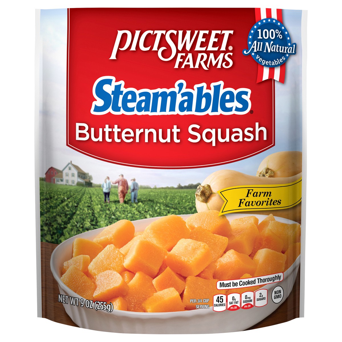 slide 3 of 7, PictSweet Butternut Squash, 9 oz