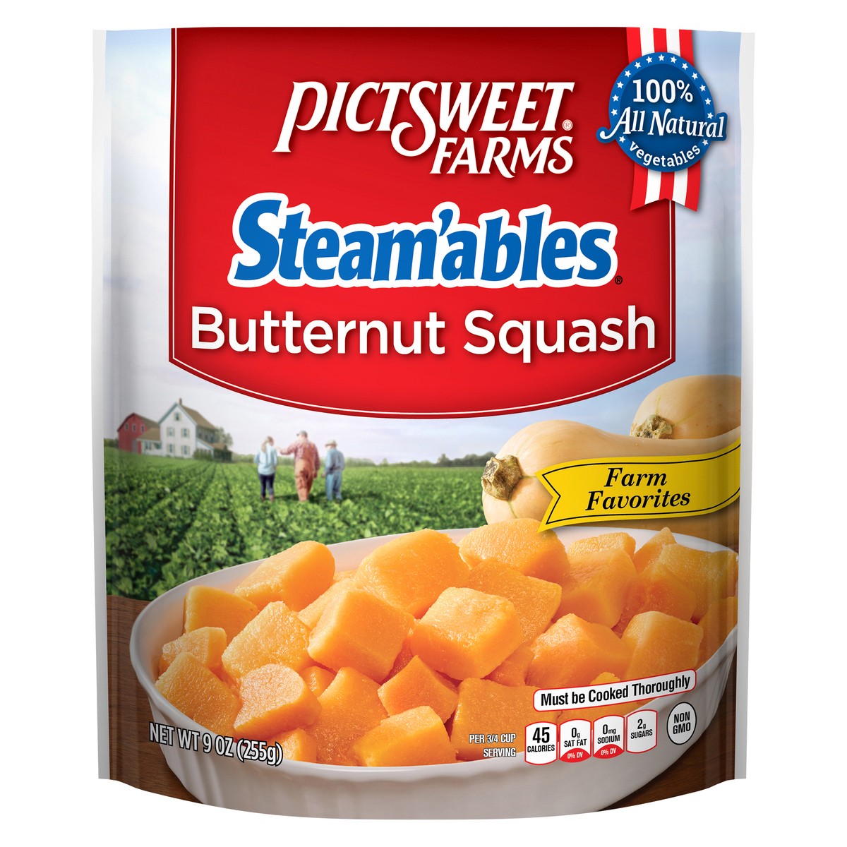 slide 4 of 7, PictSweet Butternut Squash, 9 oz