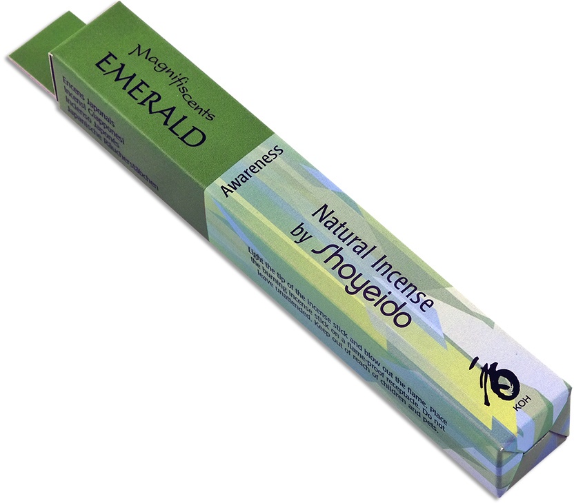 slide 1 of 1, Shoyeido Emerald Incense, 30 ct