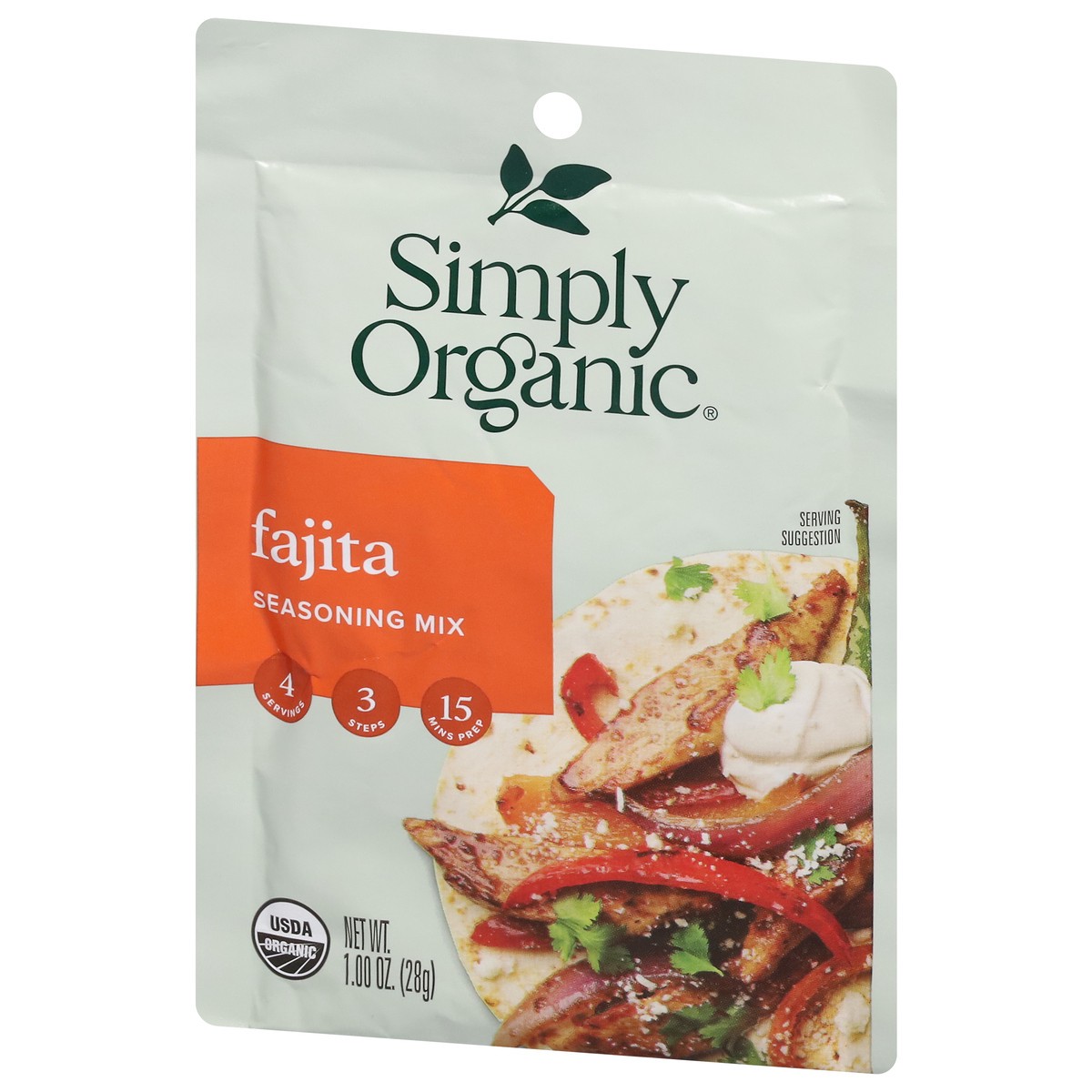 slide 10 of 14, Simply Organic Fajita Seasoning Mix, 1.1 oz