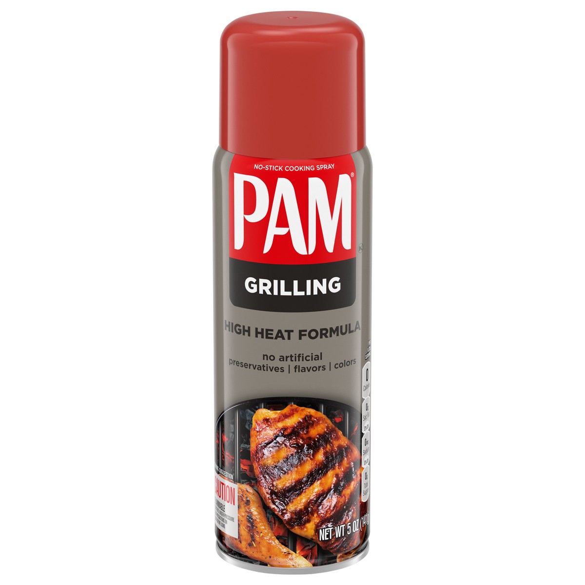 slide 1 of 5, Pam Grilling No-Stick Cooking Spray 5 oz, 5 oz