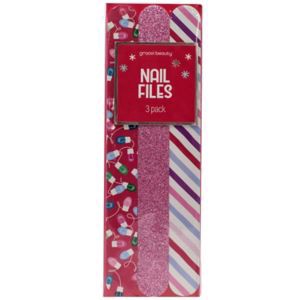 slide 1 of 1, GROOVI BEAUTY Groovi Nail Files, 3 ct