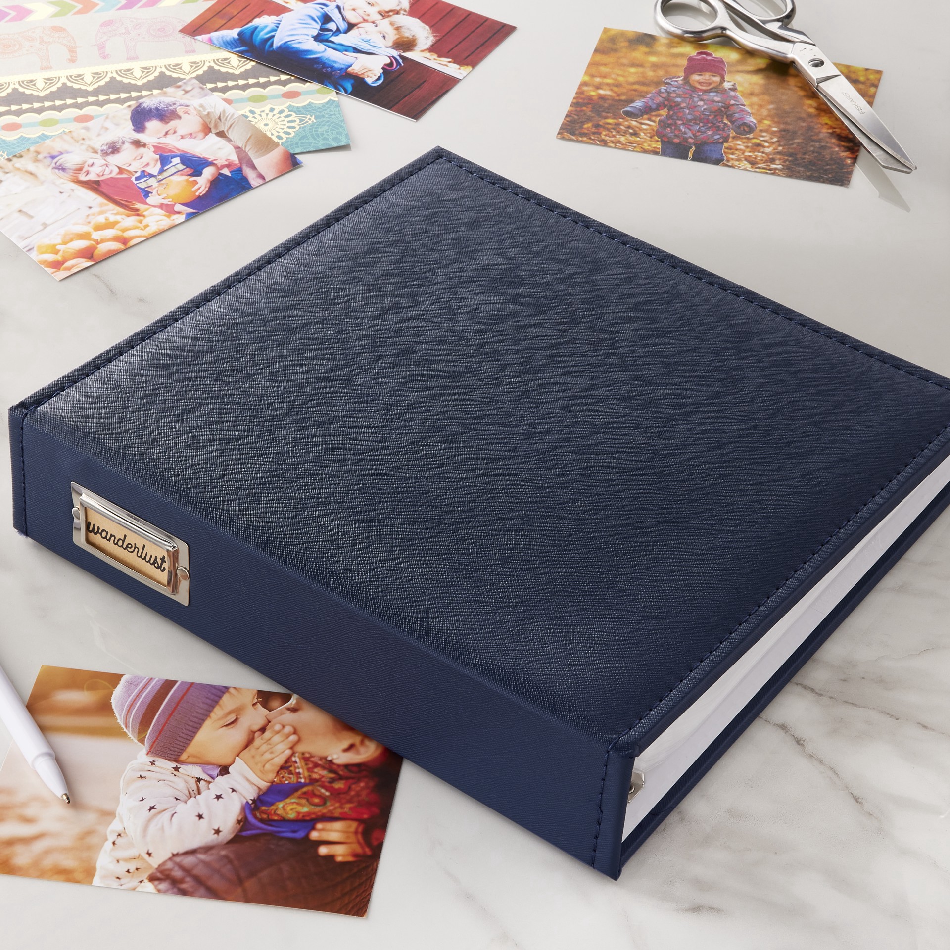 slide 2 of 5, D-Ring Mega Scrapbook Album By Recollections, 8.5 inx 11 in