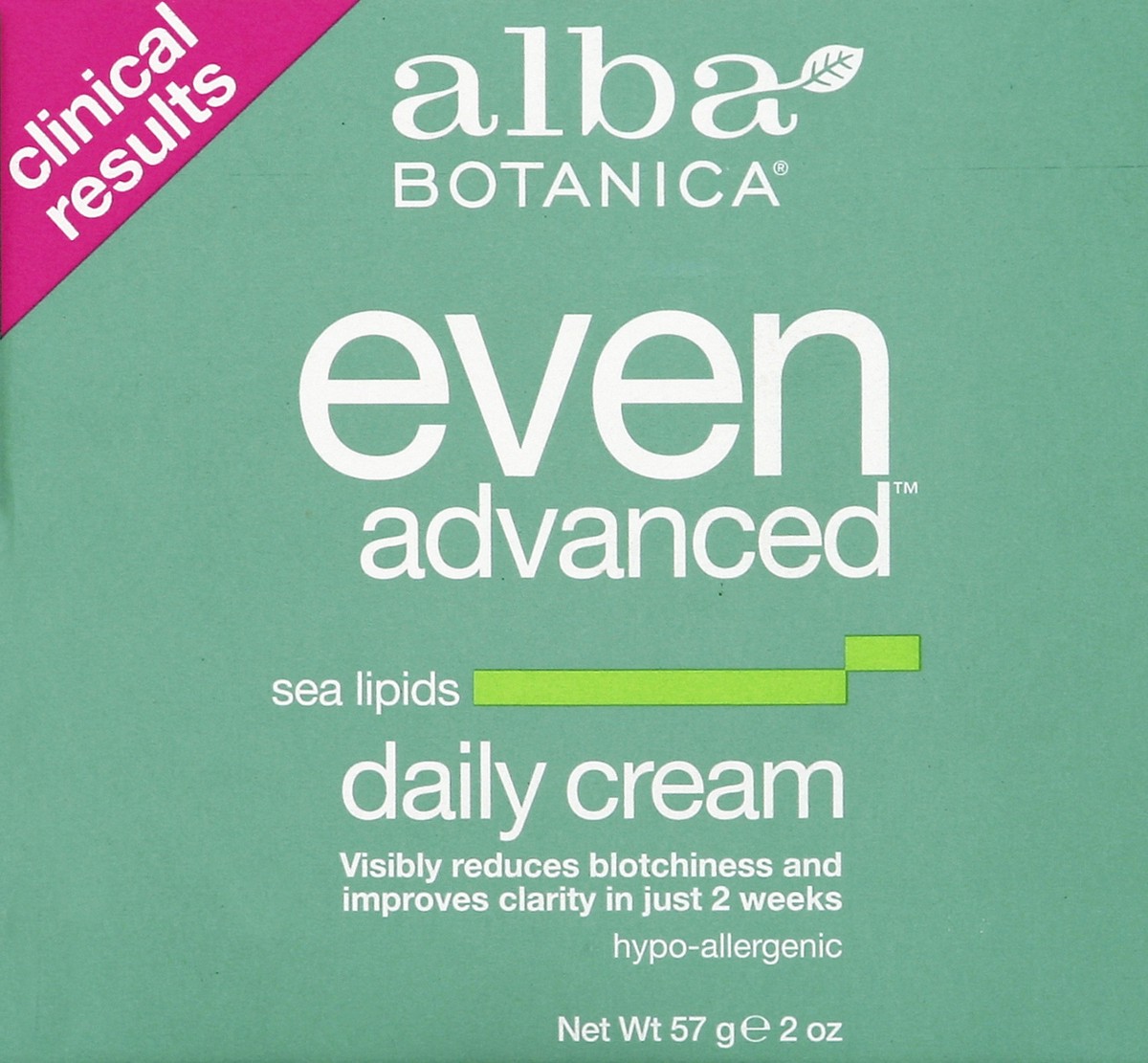 slide 4 of 4, Alba Botanica Even Advanced Sea Lipids Daily Cream, 2 oz