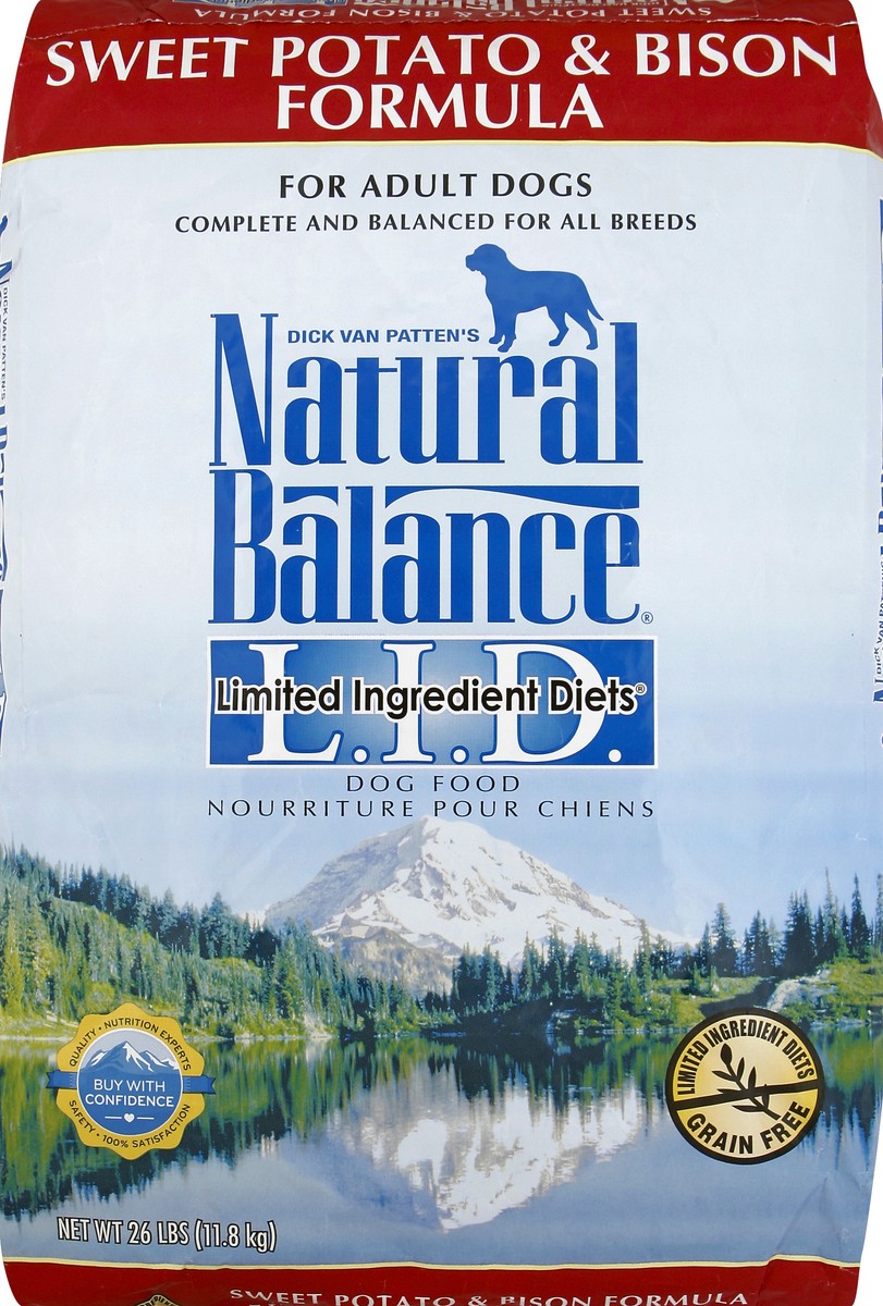 slide 2 of 7, Natural Balance Dog Food 26 lb, 26 lb