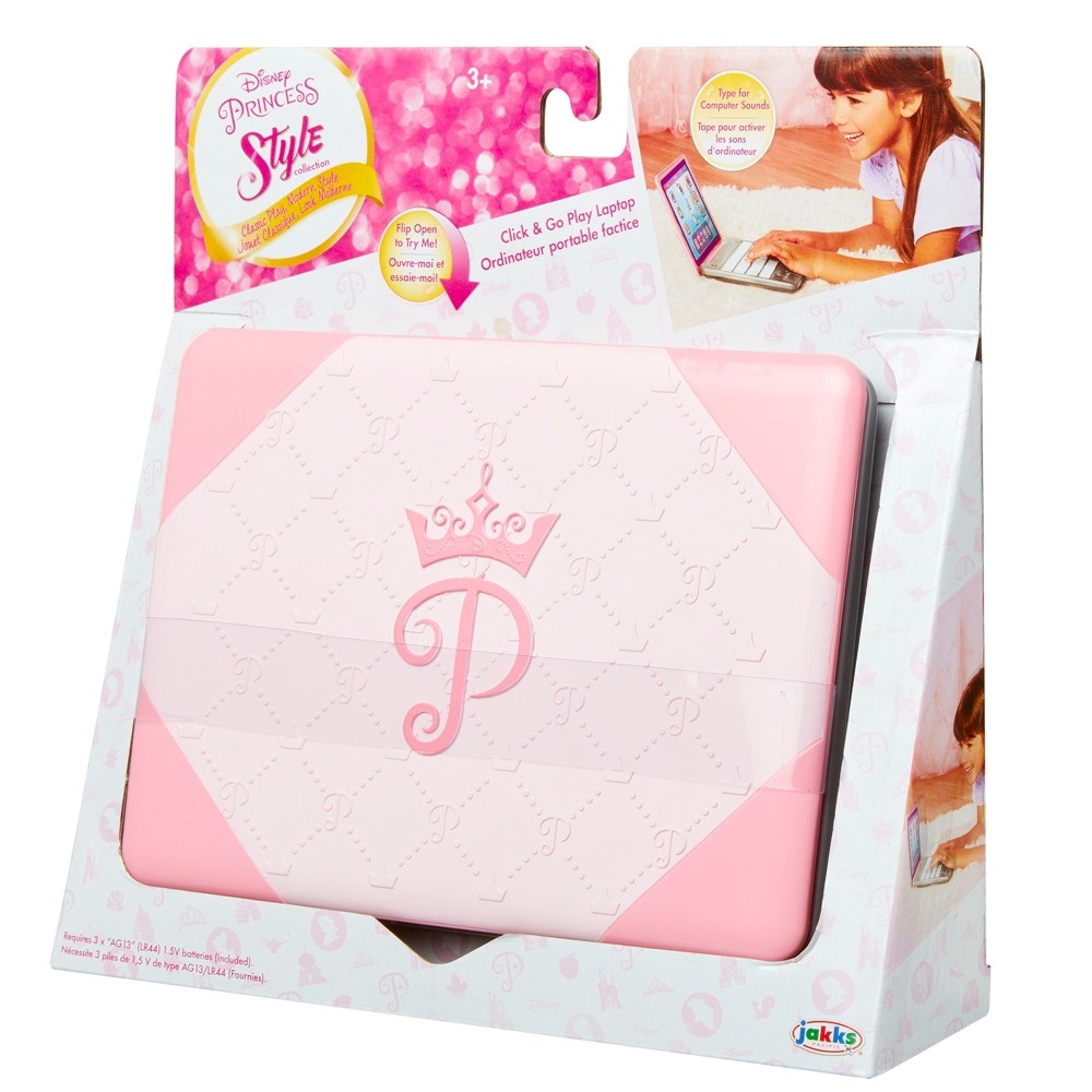 slide 6 of 6, Disney Princess Style Collection Laptop with Lights and Sounds, 1 ct