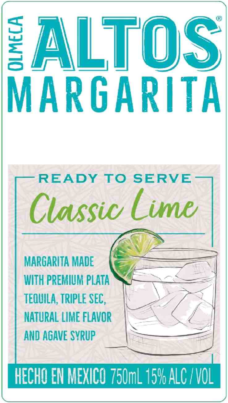 slide 2 of 3, Altos Classic Lime Margarita 750 ml, 750 ml