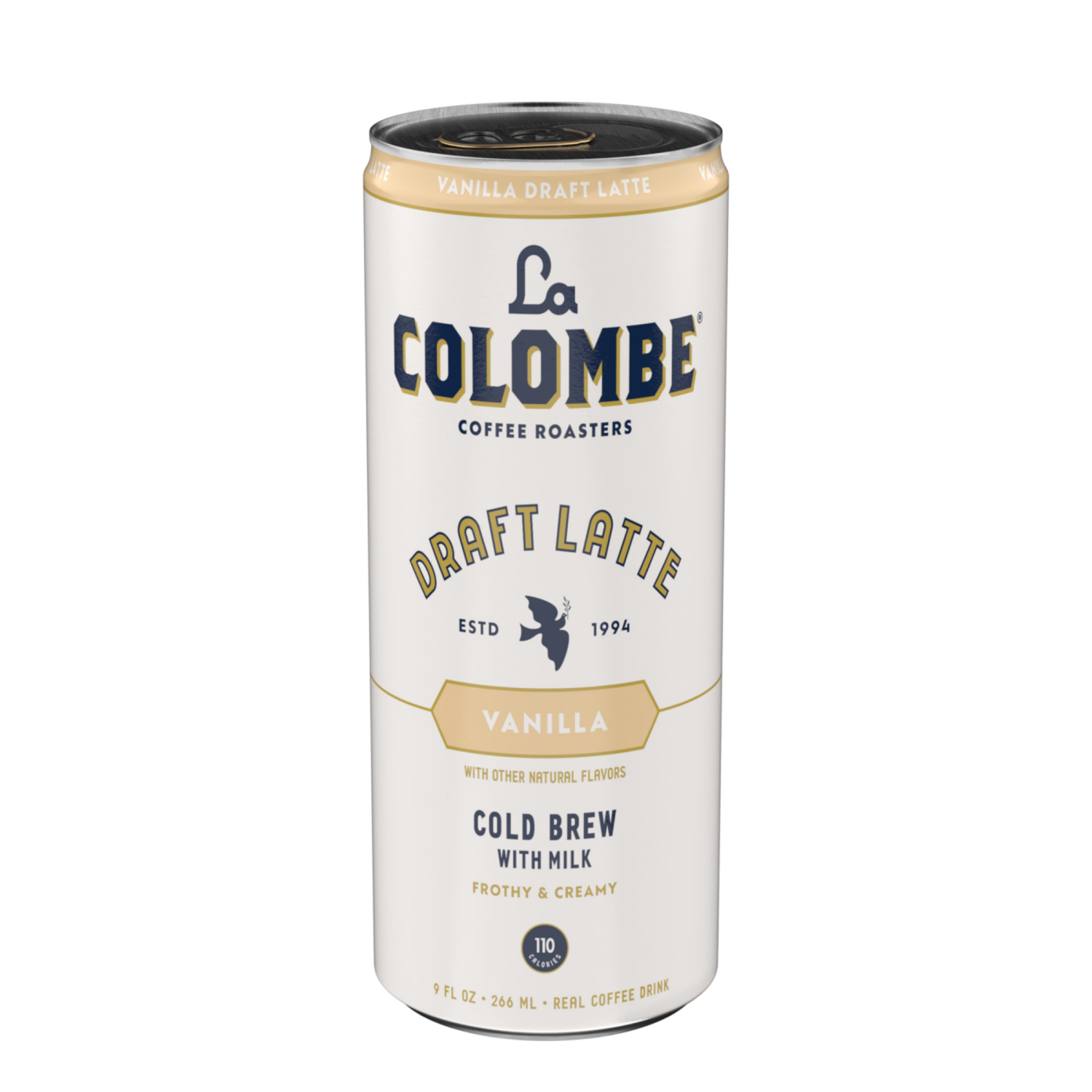 slide 5 of 7, La Colombe Coffee, Vanilla Latte, 9 fl oz Cans, 4 Pack, 4 ct