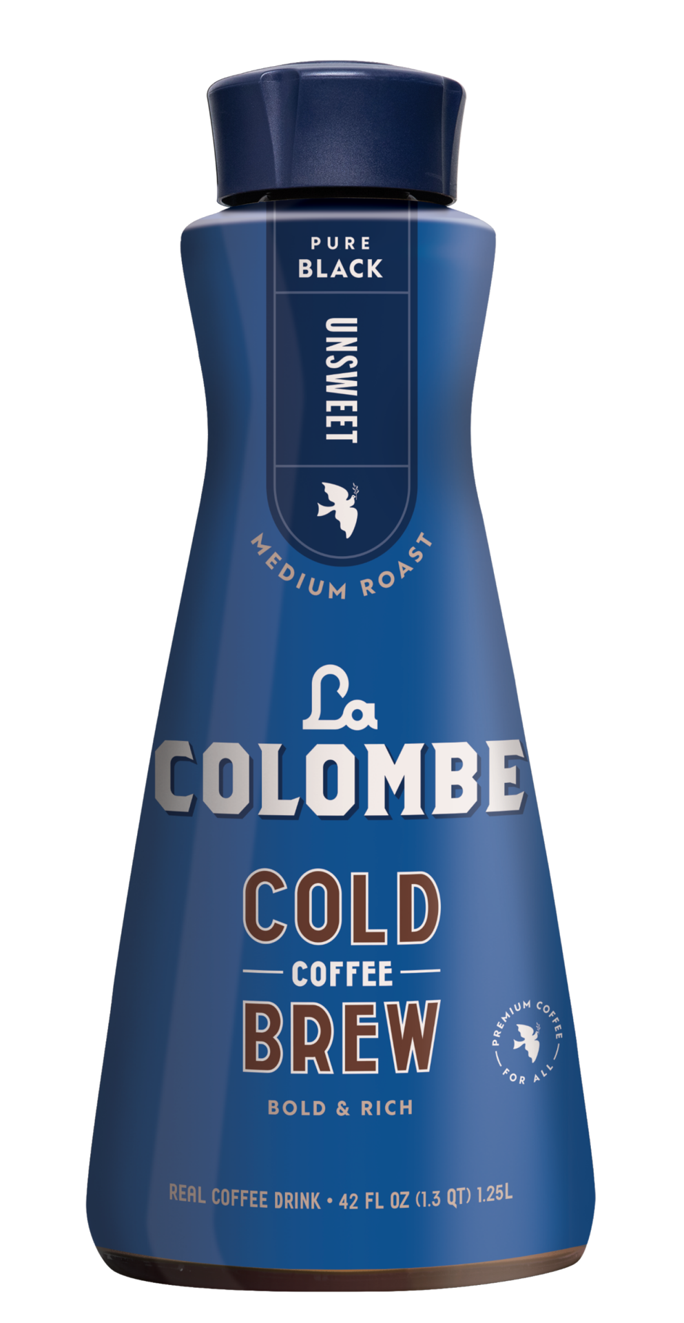 slide 1 of 3, La Colombe Medium Roast Pure Black Unsweet Cold Brew 42 fl oz, 42 fl oz
