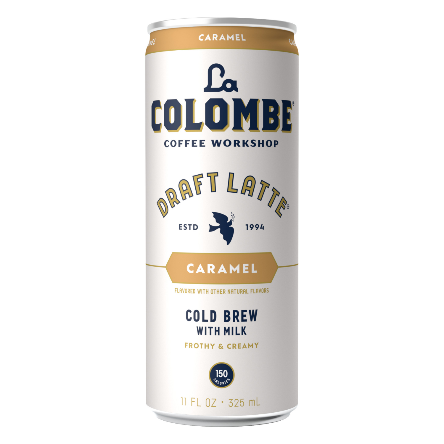 slide 2 of 7, La Colombe Coffee Roasters La Colombe Coffee, Caramel Draft Latte, 11 fl oz Cans, 11 fl oz