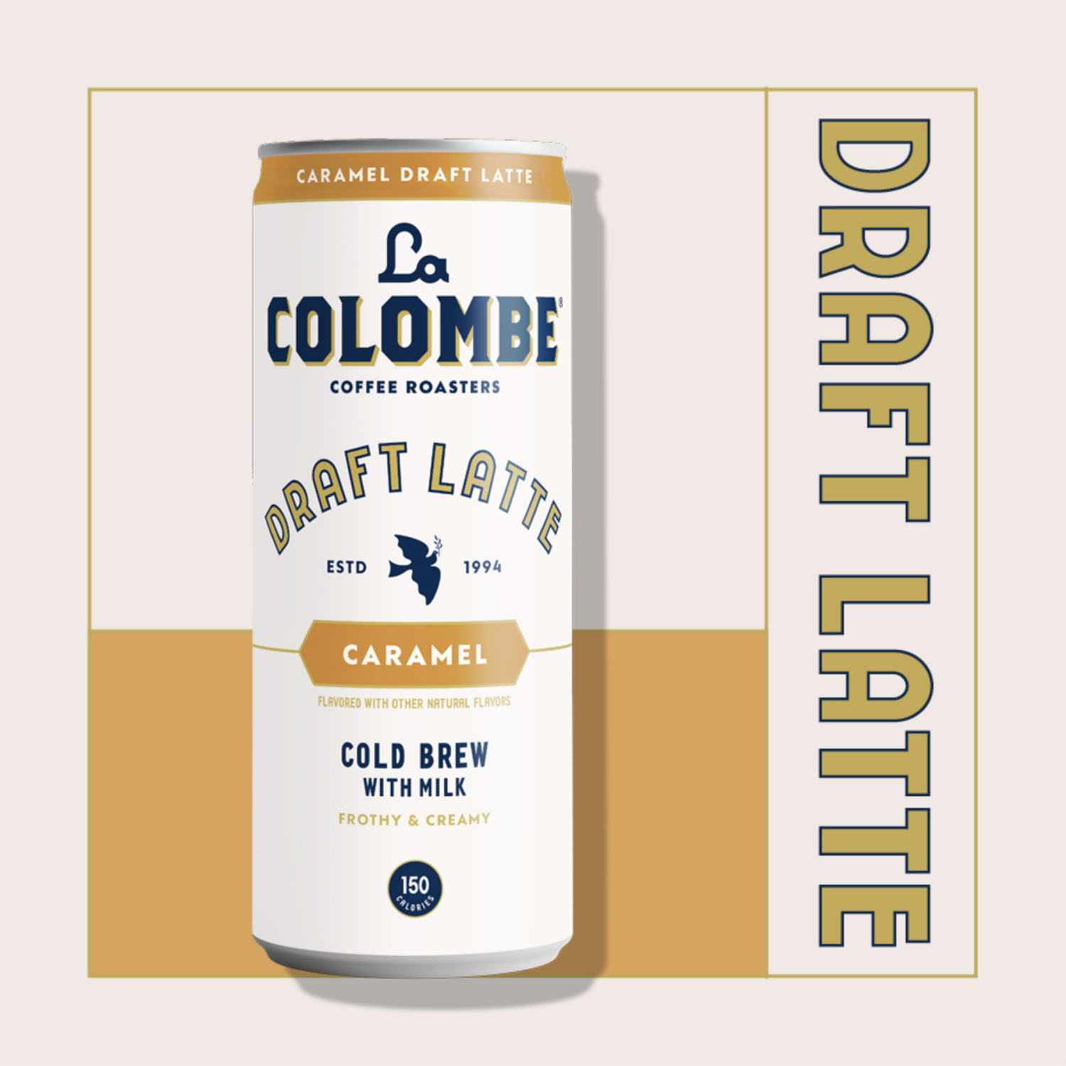 slide 6 of 7, La Colombe Coffee Roasters La Colombe Coffee, Caramel Draft Latte, 11 fl oz Cans, 11 fl oz