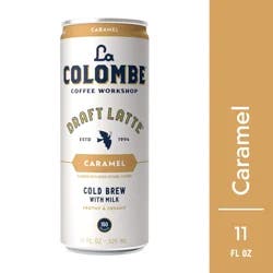 La Colombe Coffee Roasters La Colombe Coffee, Caramel Draft Latte, 11 fl oz Cans