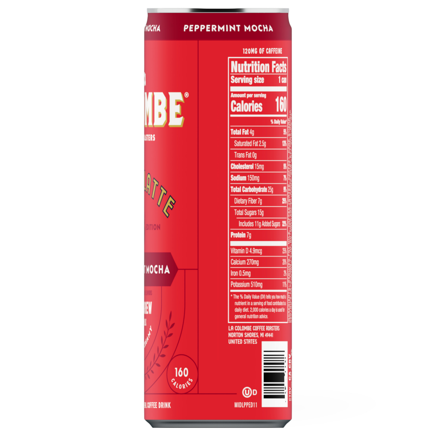 slide 2 of 8, La Colombe Coffee, Strawberry Mocha Cold Brew Draft Latte, 11 fl oz Can, 11 fl oz