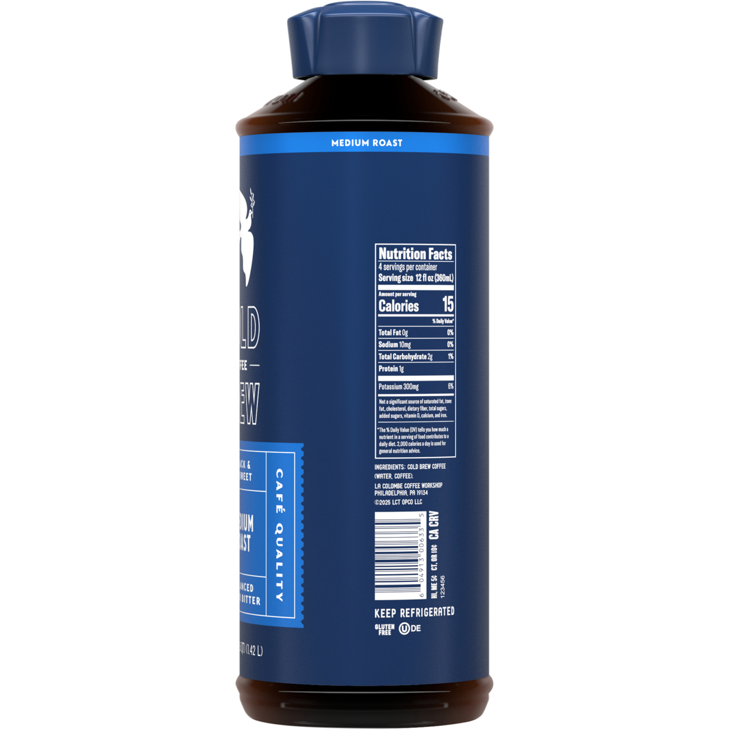 slide 3 of 7, La Colombe Cold Brew Medium Roast Multi-Serve 48 Fl Oz, 48 fl oz