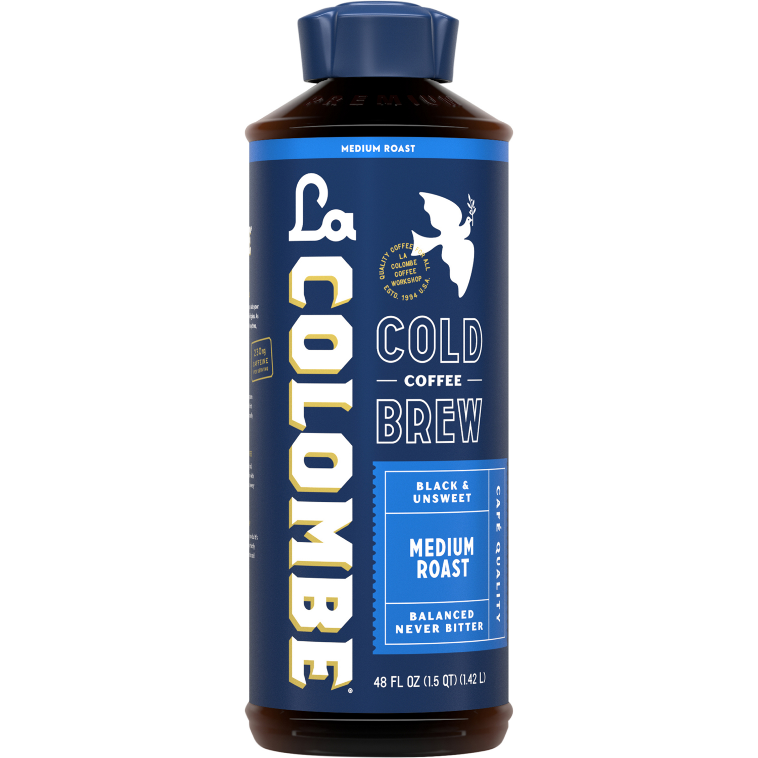 slide 5 of 7, La Colombe Cold Brew Medium Roast Multi-Serve 48 Fl Oz, 48 fl oz