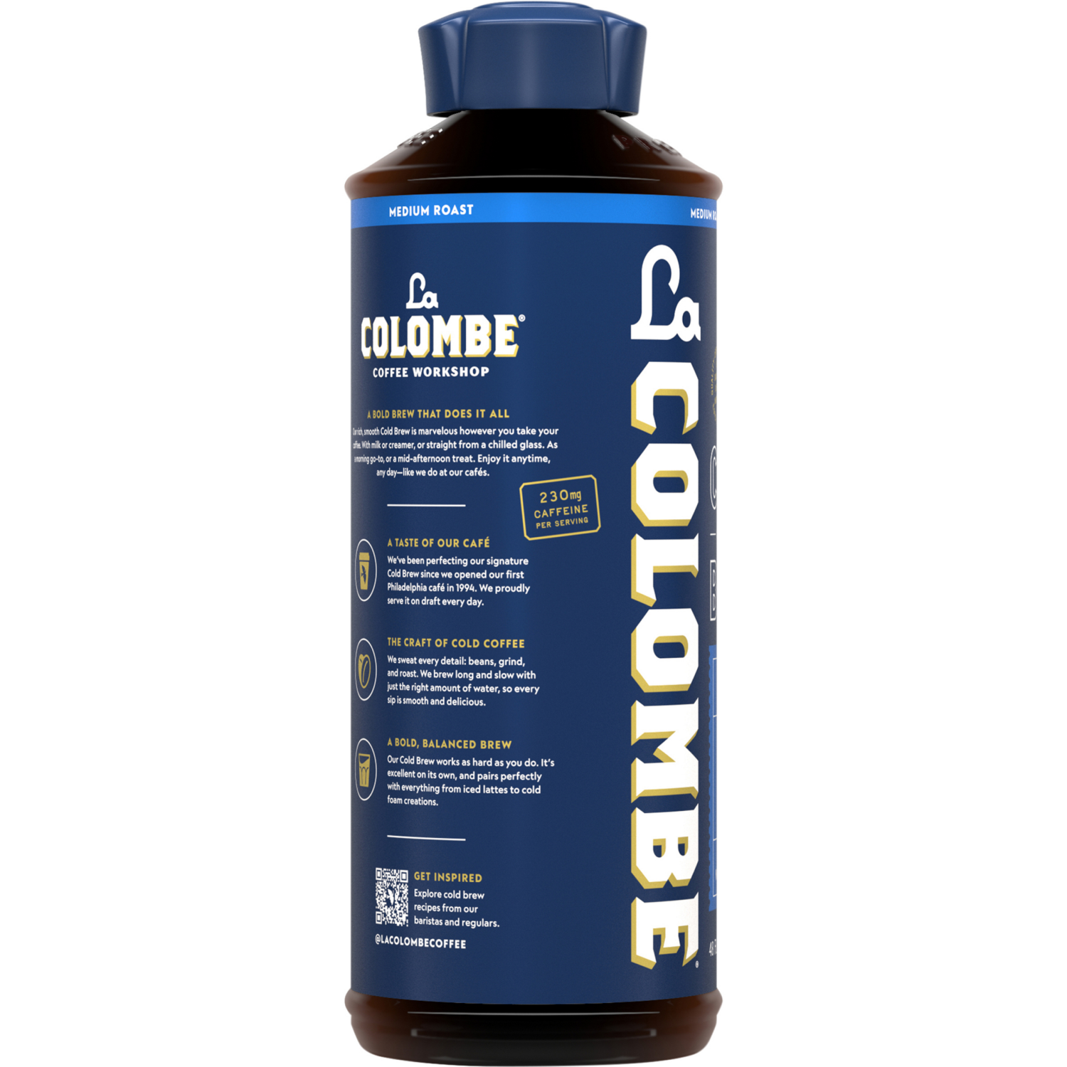 slide 7 of 7, La Colombe Cold Brew Medium Roast Multi-Serve 48 Fl Oz, 48 fl oz