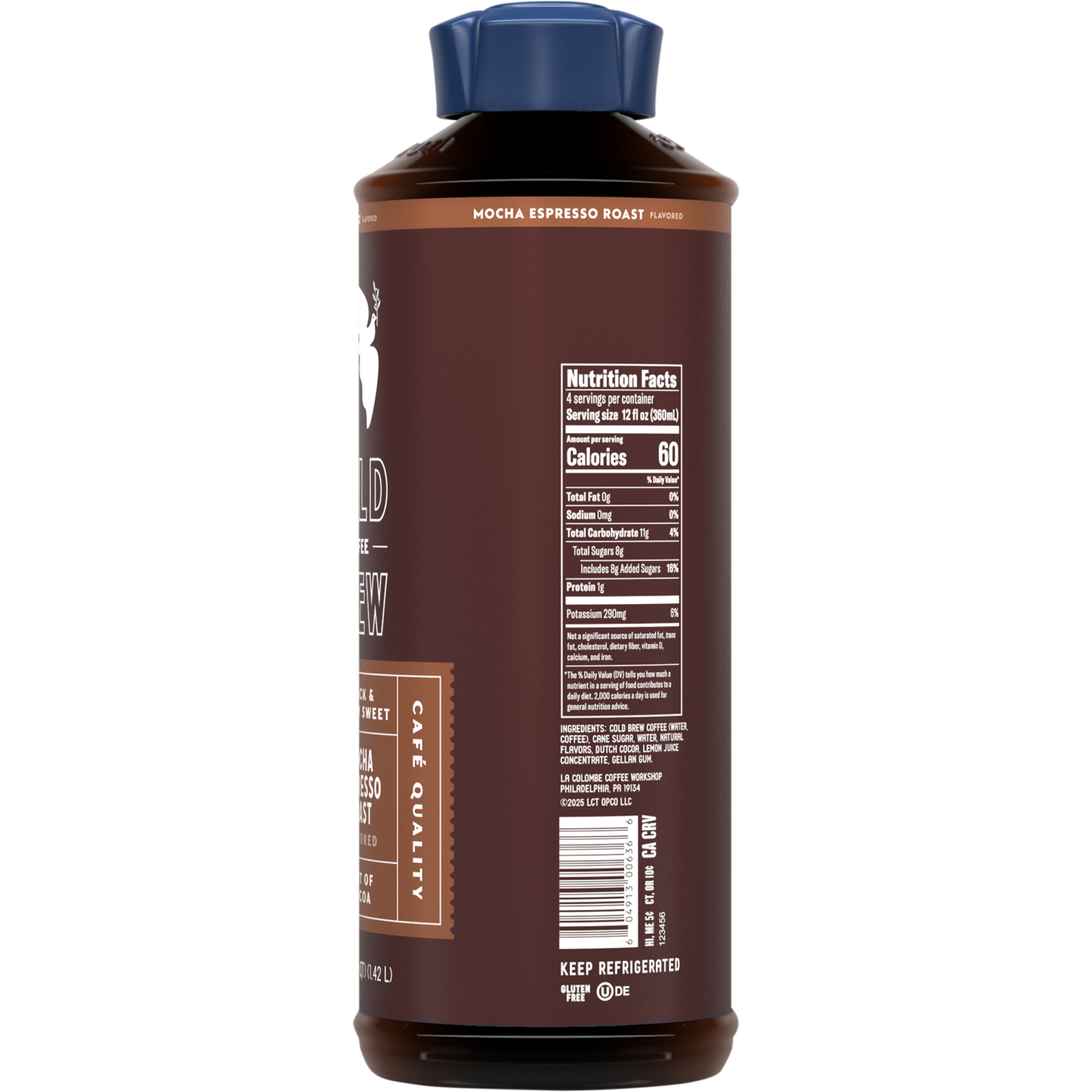 slide 3 of 7, La Colombe Cold Brew Mocha Espresso Roast Multi-Serve 48 Fl Oz, 48 fl oz