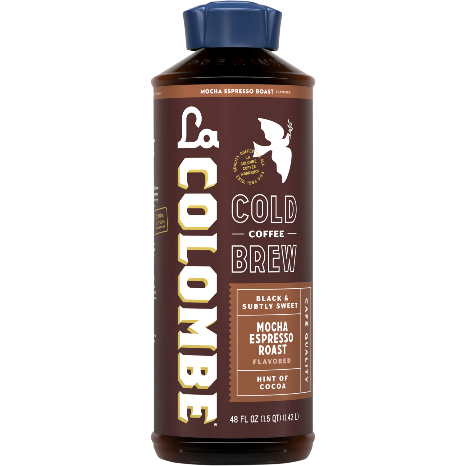 slide 5 of 7, La Colombe Cold Brew Mocha Espresso Roast Multi-Serve 48 Fl Oz, 48 fl oz