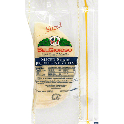 slide 1 of 1, BelGioioso Sliced Provolone, 2 lb