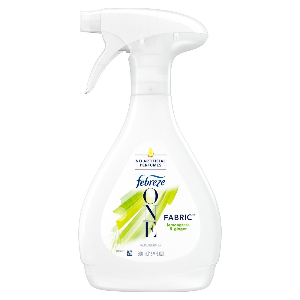 slide 2 of 4, Febreze One Lemongrass & Ginger Fabric Refresher, 16.9 fl oz