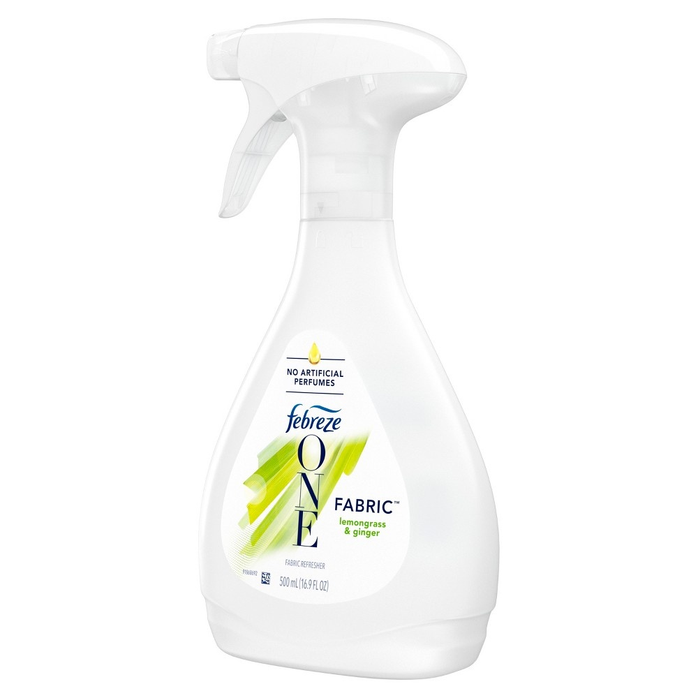 slide 4 of 4, Febreze One Lemongrass & Ginger Fabric Refresher, 16.9 fl oz