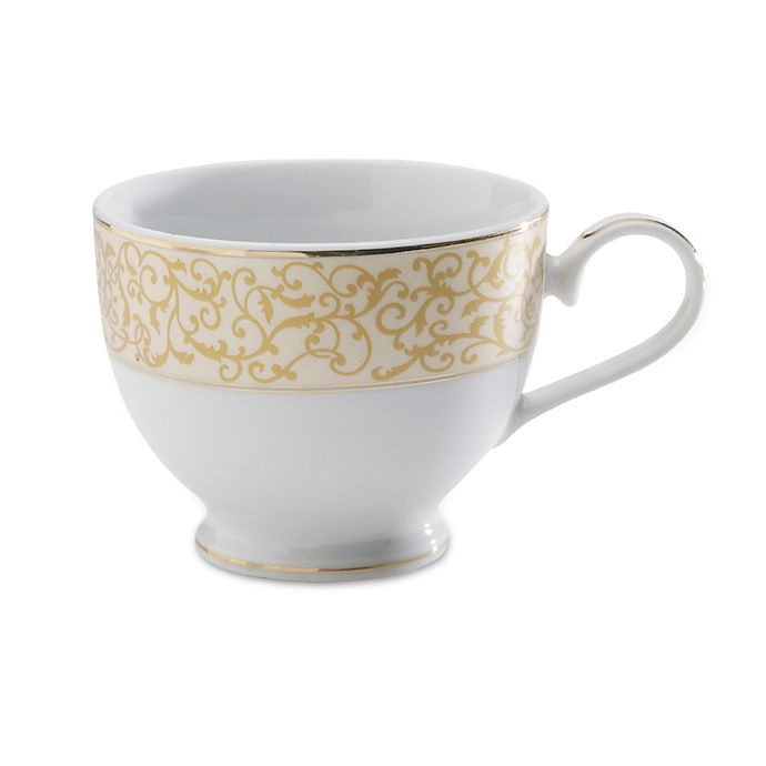 slide 1 of 1, Mikasa Parchment Gold Teacup, 1 ct