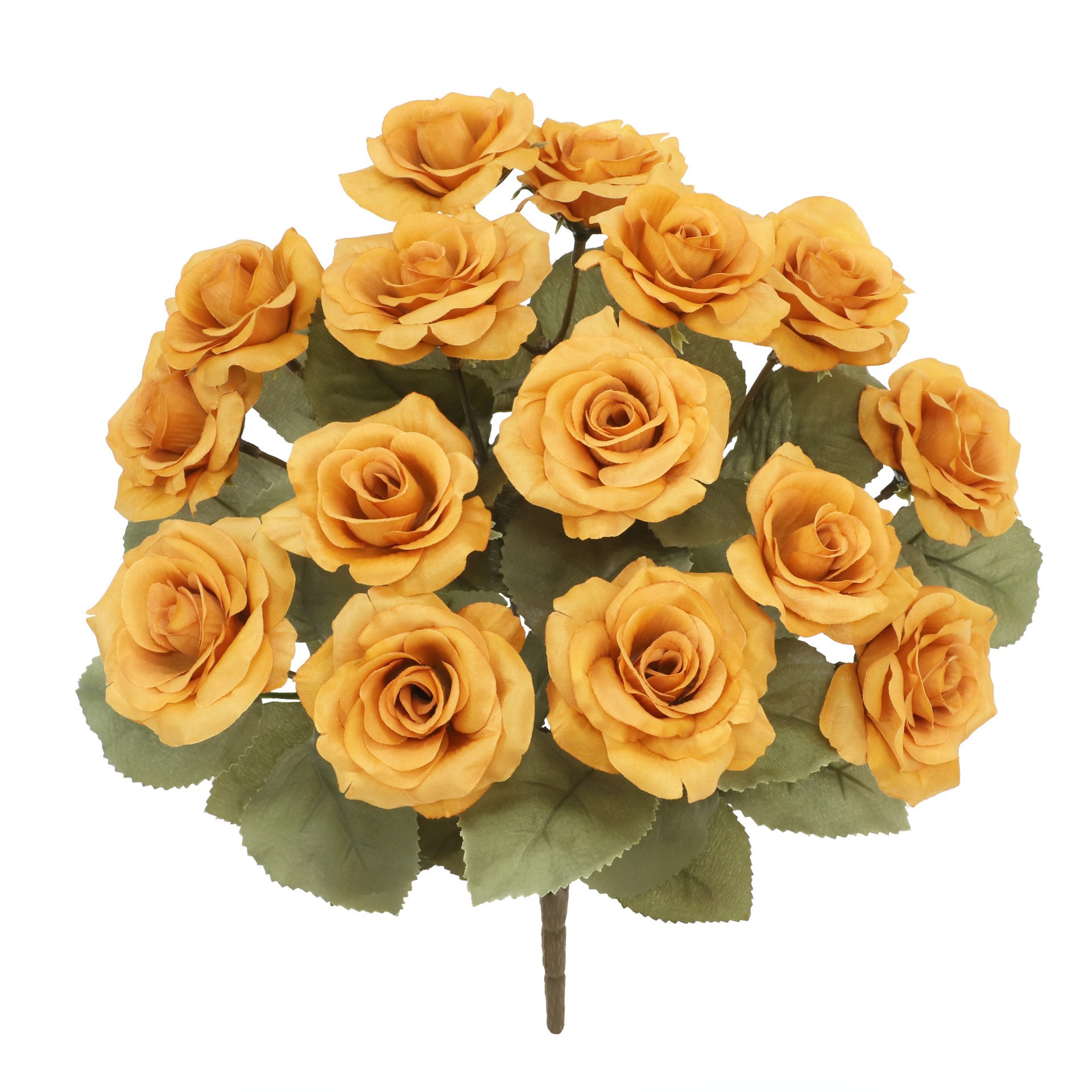 slide 2 of 3, 16" Yellow Rose Deluxe Bush By Ashland, 16 in