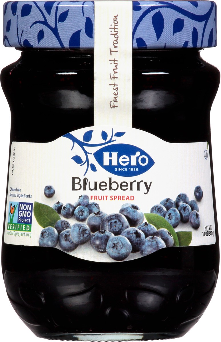 slide 5 of 12, Hero Blueberry Preserves, 12 oz