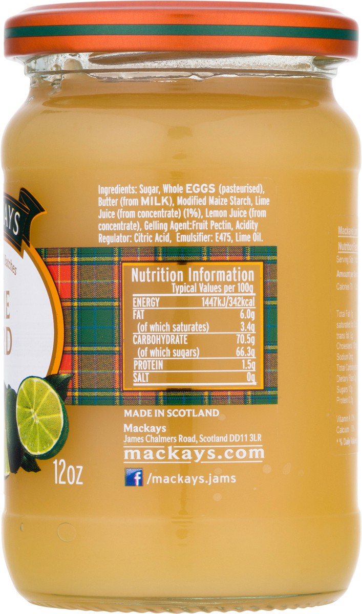 slide 5 of 12, Mackays Lime Curd 12 oz, 12 oz