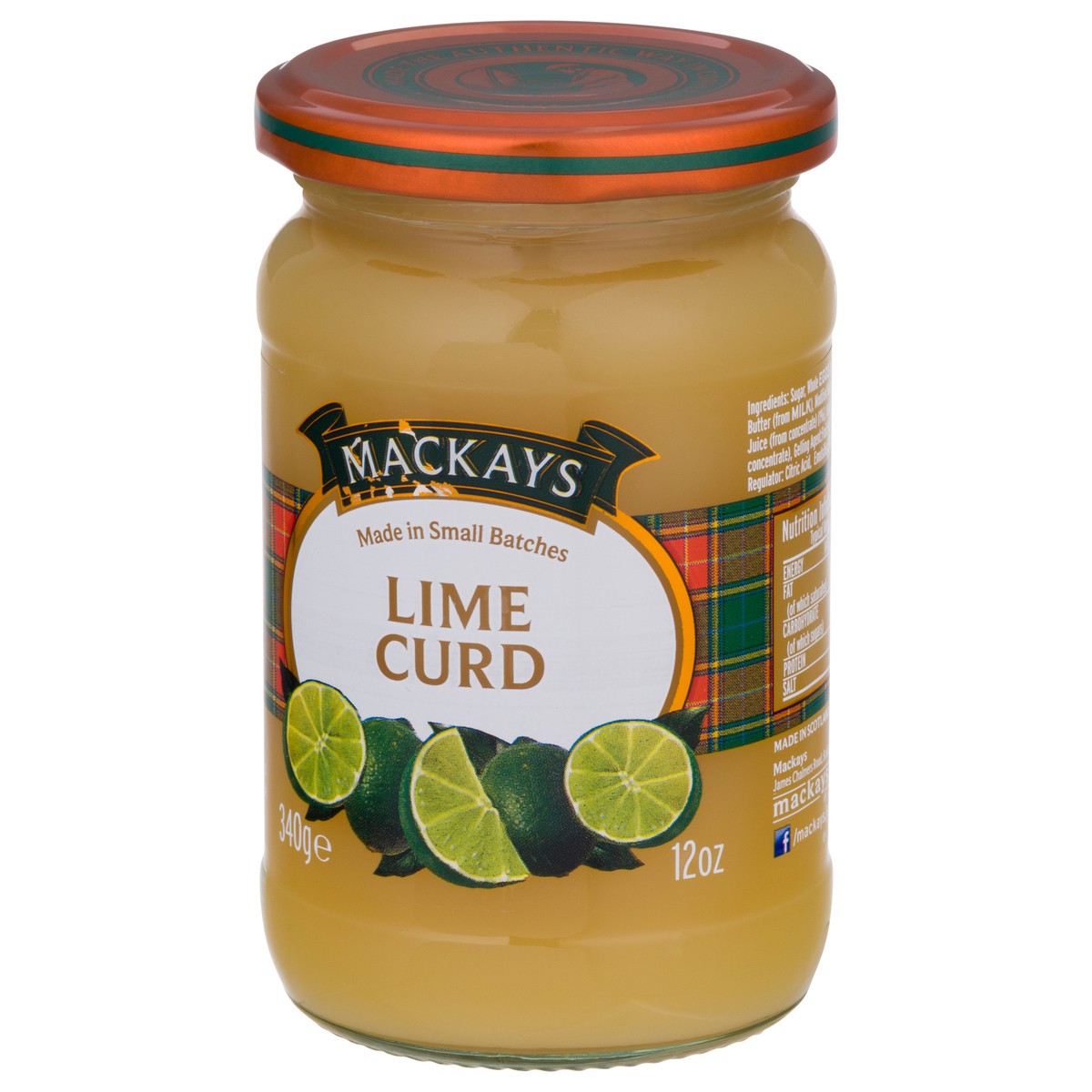slide 11 of 12, Mackays Lime Curd 12 oz, 12 oz