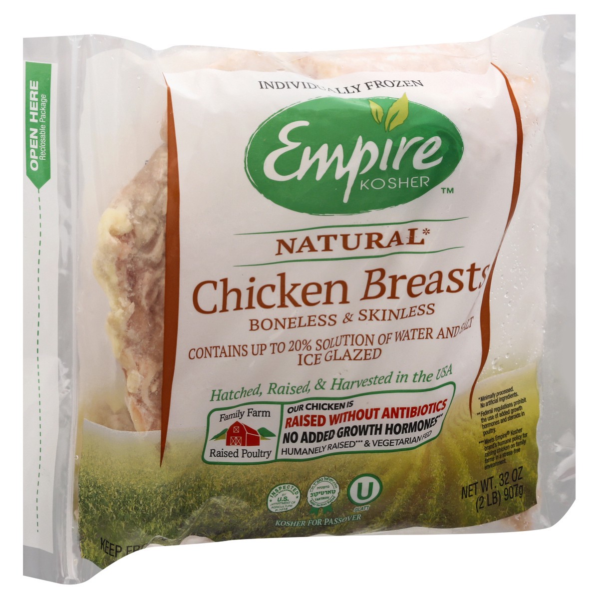 slide 6 of 9, Empire Kosher Chicken Cutlets, 2 lb