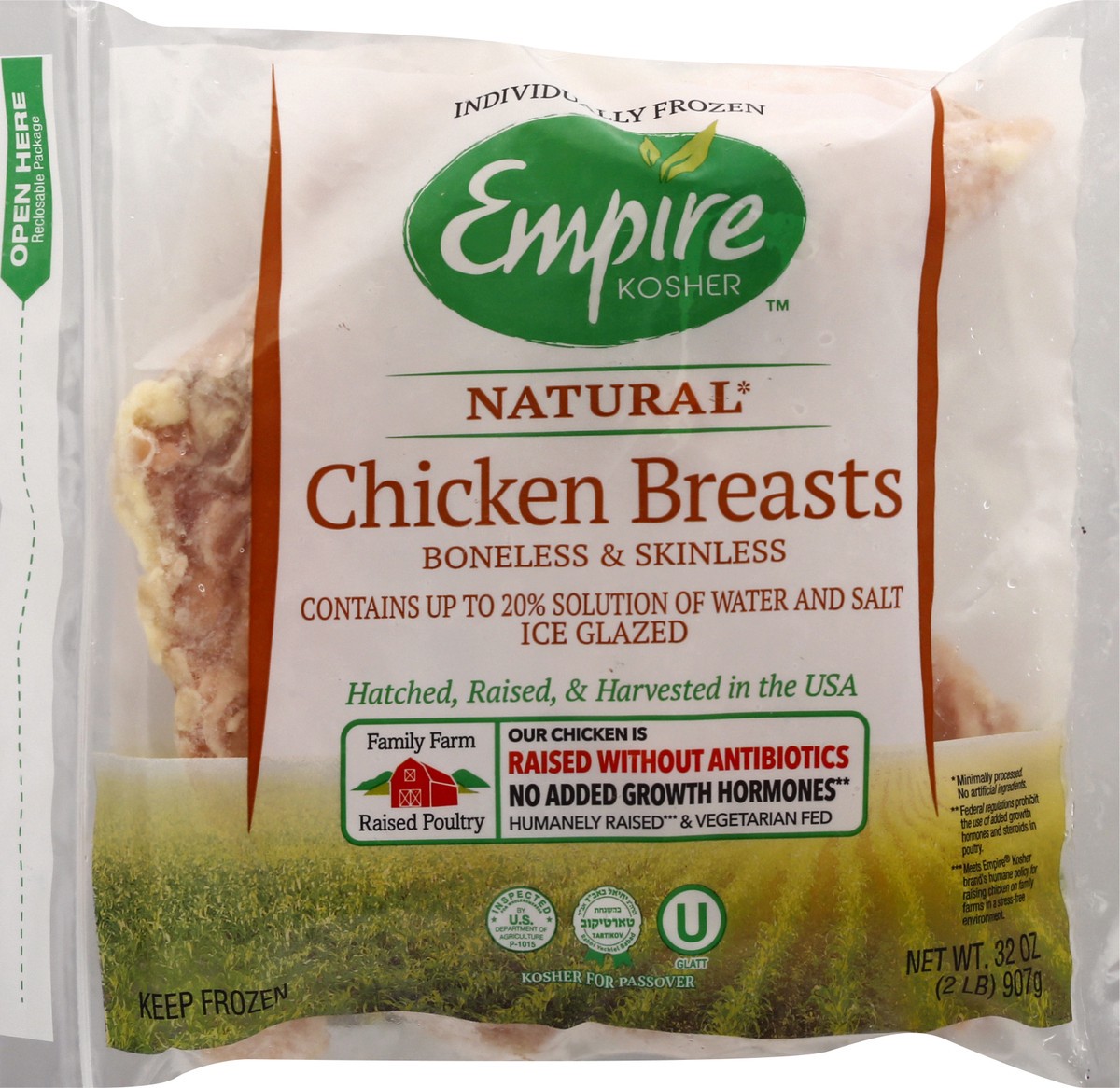 slide 9 of 9, Empire Kosher Chicken Cutlets, 2 lb