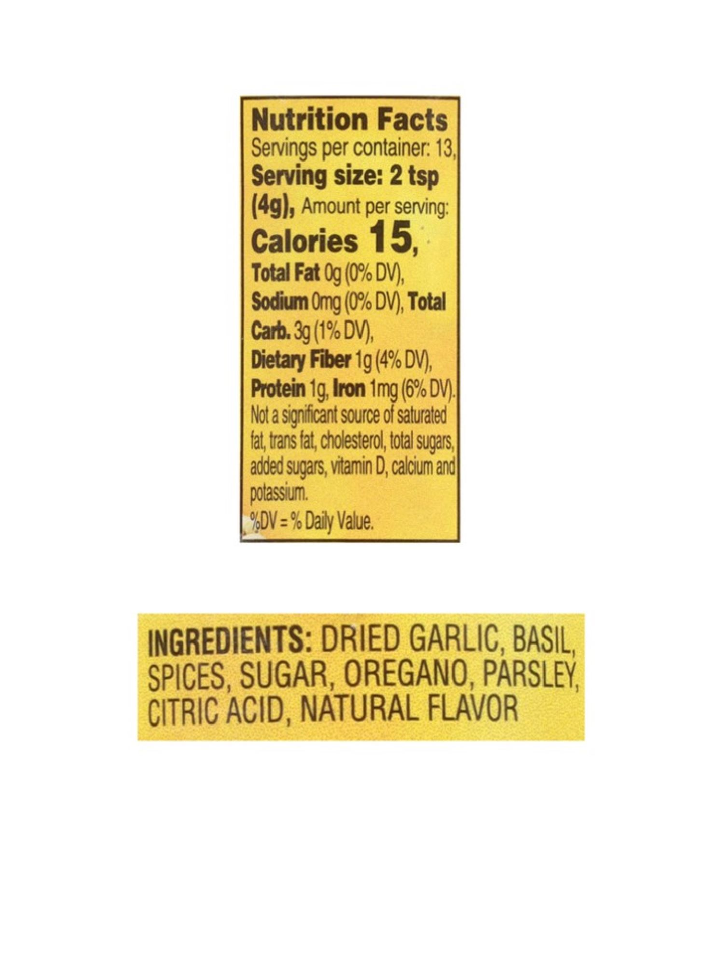 slide 2 of 2, Dash Pasta Blend Mediterranean, Salt Free Seasoning, 1.9 oz, 1.9 oz